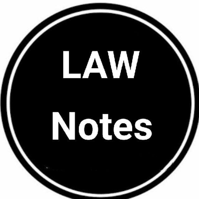 Law Notes ✅